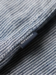 Superdry Grey Studios Casual Linen Short Sleeved Shirt - Image 6 of 6
