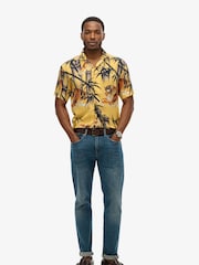 Superdry Gold 100% Cotton Hawaiian Resort Shirt - Image 6 of 6