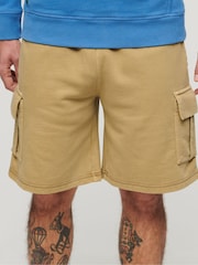 Superdry Brown Contrast Stitch Cargo Shorts - Image 1 of 4