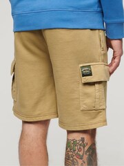 Superdry Brown Contrast Stitch Cargo Shorts - Image 2 of 4