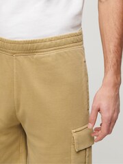 Superdry Brown Contrast Stitch Cargo Shorts - Image 4 of 4