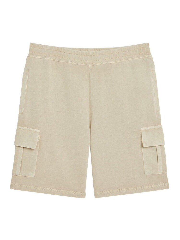 Superdry Brown Light Contrast Stitch Cargo Shorts - Image 4 of 7