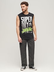 Superdry Grey Carpenter Trousers - Image 3 of 5