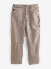 Superdry Brown Carpenter Trousers - Image 4 of 5
