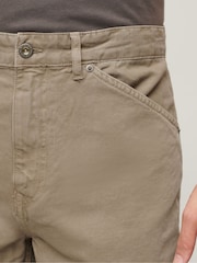 Superdry Brown Carpenter Trousers - Image 5 of 5