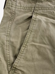 Superdry Green Baggy Cargo 100% Cotton Trousers - Image 4 of 5