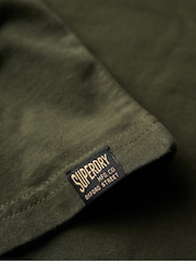 Superdry Green Classic Heritage 100% Cotton Vest - Image 5 of 6
