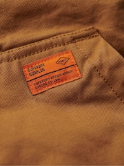 Superdry Brown SURPLUS WORKWEAR VEST - Image 5 of 6
