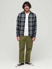 Superdry Blue Vintage Check Shirt - Image 3 of 6