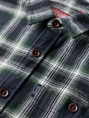 Superdry Blue Vintage Check Shirt - Image 6 of 6