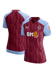 Fanatics Red Aston Villa Home Shirt 2023-24 Womens - Image 1 of 3