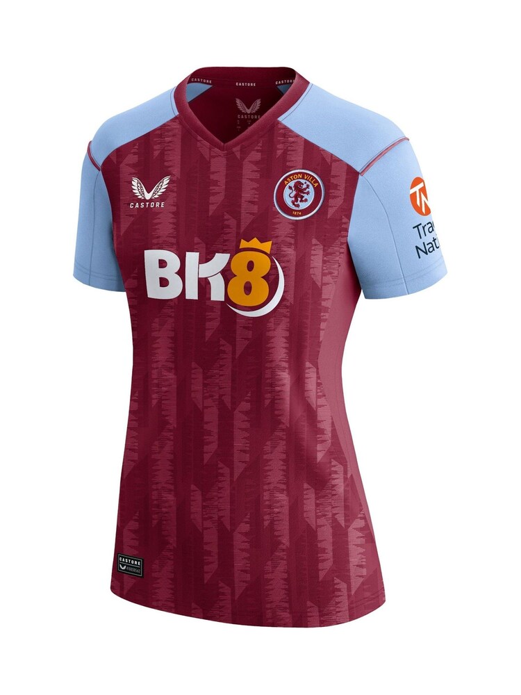 Fanatics Red Aston Villa Home Shirt 2023-24 Womens - Image 2 of 3