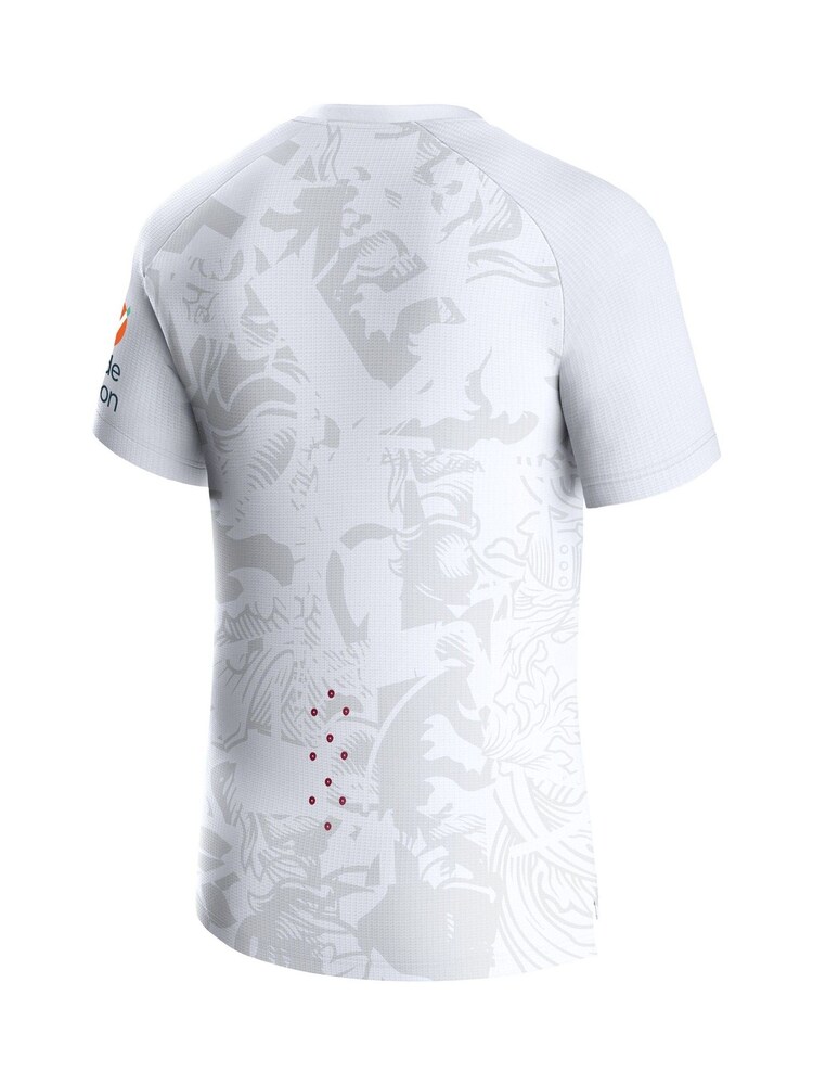 Fanatics Aston Villa Away Pro White Shirt 2023-24 - Image 3 of 3