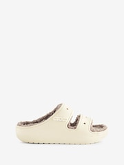 Crocs Classic Faux Fur Lined Cozzzy Sandals - Image 5 of 5