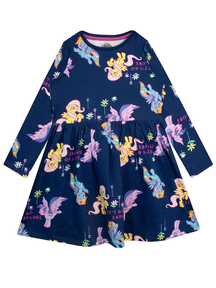 Character Blue 100% Cotton My Little Pony Dress - Image 1 of 2
