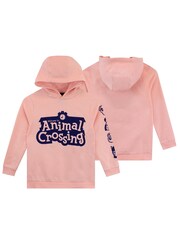 Character Pink Animal Print Crossing Hoodie - Image 2 of 5