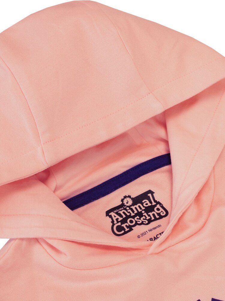 Character Pink Animal Print Crossing Hoodie - Image 4 of 5