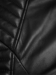 Ted Baker Black Racer Branddo Leather Jacket - Image 8 of 8