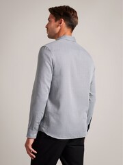 Ted Baker Grey Crotone Herringbone Shirt - Image 2 of 7