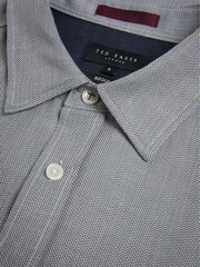 Ted Baker Grey Crotone Herringbone Shirt - Image 6 of 7