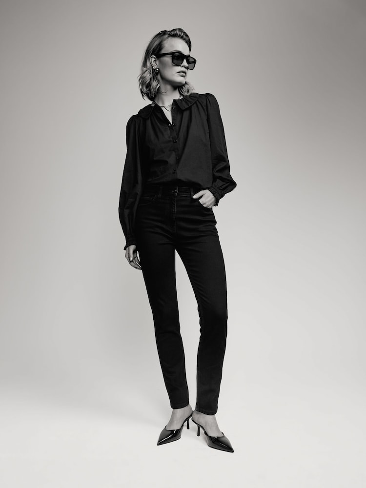 The Set Black/Blue 2 Pack Denim Skinny Jeans - Image 3 of 9