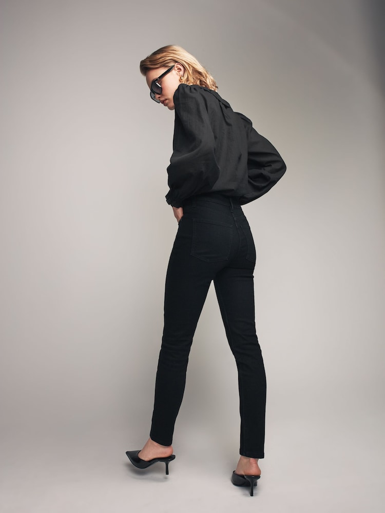 The Set Black/Blue 2 Pack Denim Skinny Jeans - Image 5 of 9