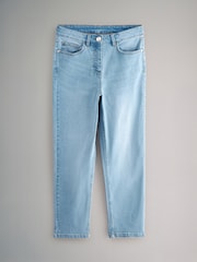 The Set Grey/Light Blue 2 Pack Denim Straight Leg Jeans - Image 8 of 9