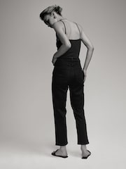 The Set Black/Blue 2 Pack Denim Straight Leg Jeans - Image 3 of 8