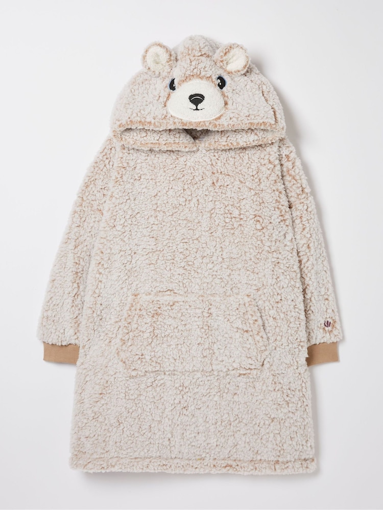 FatFace Brown Bobbi Bear Oversized Hoodie - Image 1 of 1 FatFace Brown Bobbi Bear Oversized Hoodie - Image 1 of 1