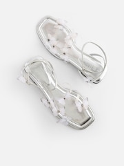 Silver Forever Comfort® Butterfly Sandals - Image 4 of 6