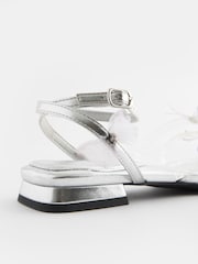 Silver Forever Comfort® Butterfly Sandals - Image 5 of 6