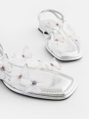 Silver Forever Comfort® Butterfly Sandals - Image 6 of 6