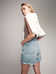The Set Mom Denim-Shorts aus 100 % Baumwolle 2er-Pack - Bild 5 von 10