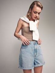 The Set Mom Denim-Shorts aus 100 % Baumwolle 2er-Pack - Bild 7 von 10