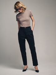 The Set Black/Nude 2 Pack Chino Trousers - Image 1 of 11