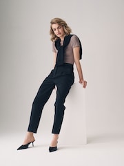 The Set Black/Nude 2 Pack Chino Trousers - Image 3 of 11