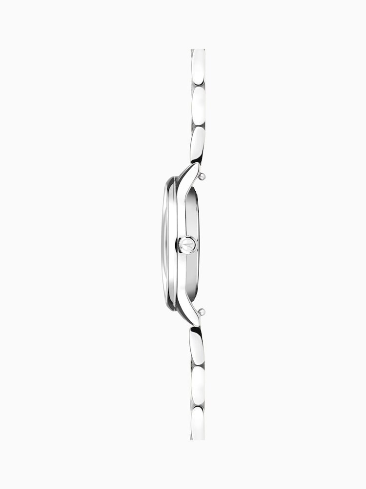 Accurist Ladies Silver Tone Dress Stainless Steel Bracelet 28mm Watch - Image 2 of 6
