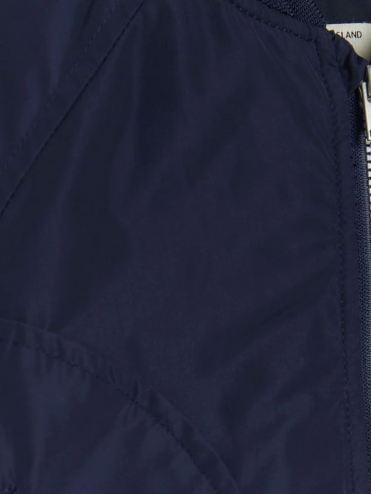 River Island Dark Blue Boys Nylon Bomber Jacket - Image 6 of 6 River Island Dark Blue Boys Nylon Bomber Jacket - Image 6 of 6