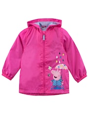 Character Pink Girls Peppa Pig Jacket - Image 1 of 5