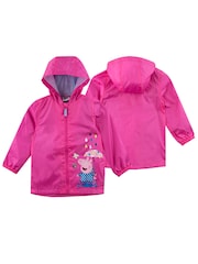 Character Pink Girls Peppa Pig Jacket - Image 2 of 5