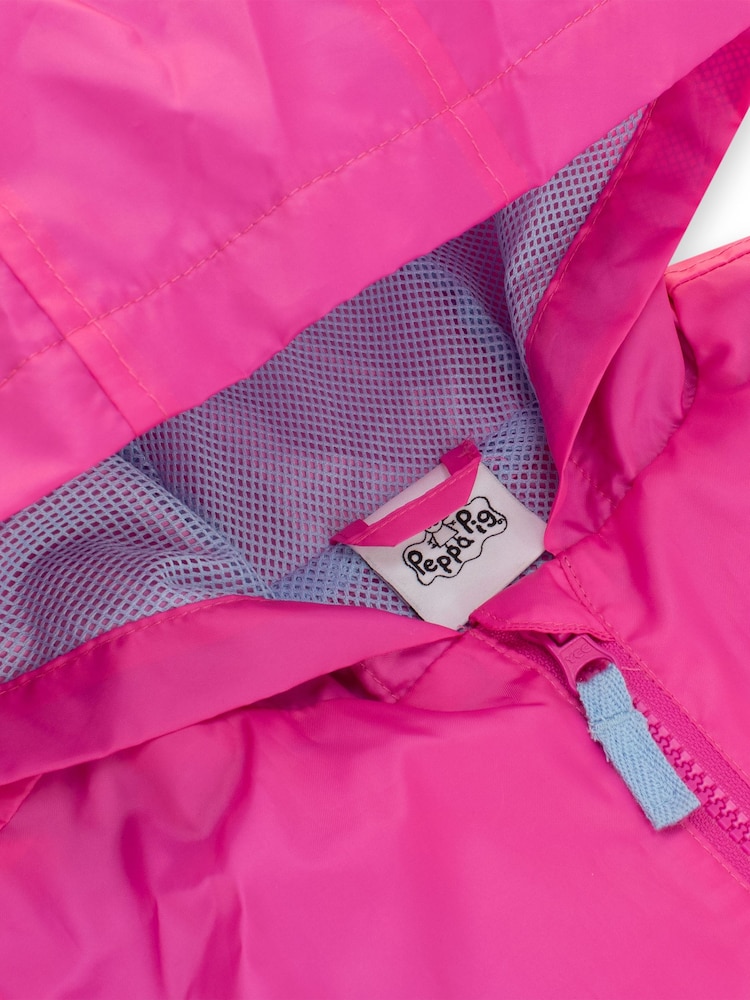 Character Pink Girls Peppa Pig Jacket - Image 4 of 5