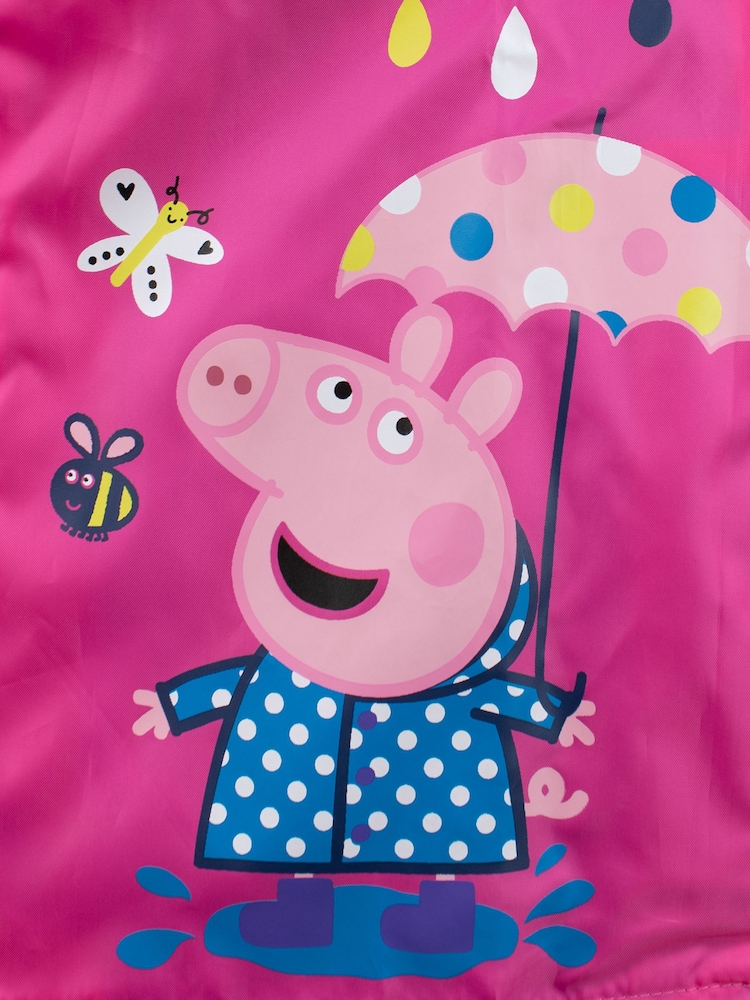 Character Pink Girls Peppa Pig Jacket - Image 5 of 5