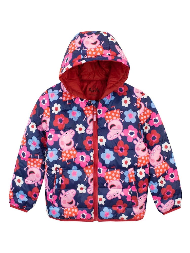 Character Pink Peppa Pig Coat - Image 1 of 3 Character Pink Peppa Pig Coat - Image 1 of 3