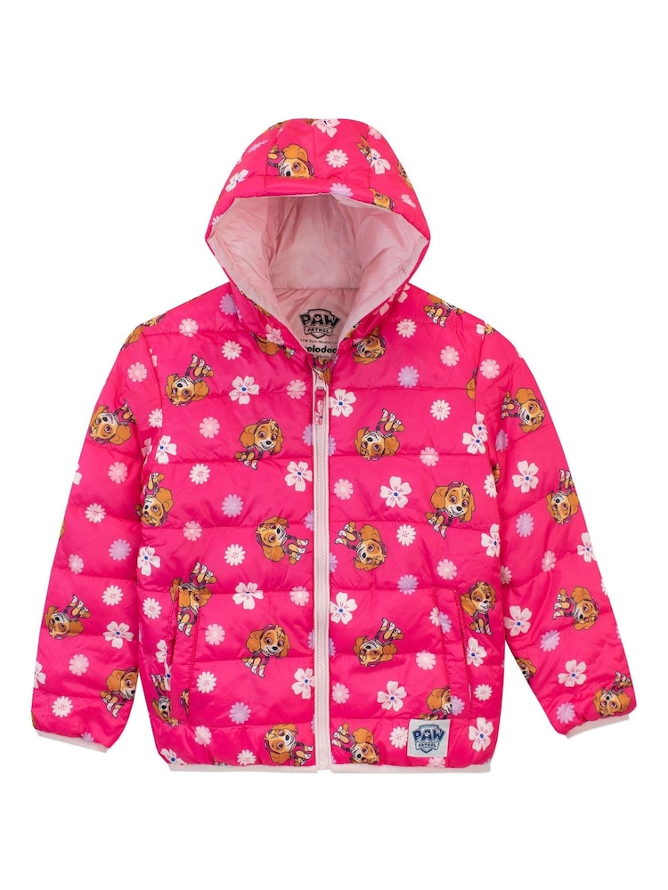 Character Pink Girls Paw Patrol Skye Aop Coat - Image 2 of 4