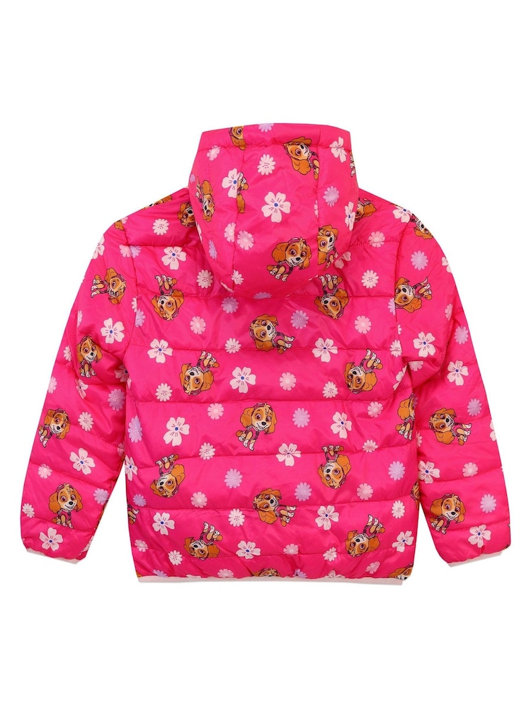 Character Pink Girls Paw Patrol Skye Aop Coat - Image 3 of 4