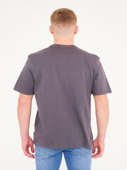 Brand Threads Grey Mens BCI Disney Baby Yoda T-Shirt - Image 2 of 4