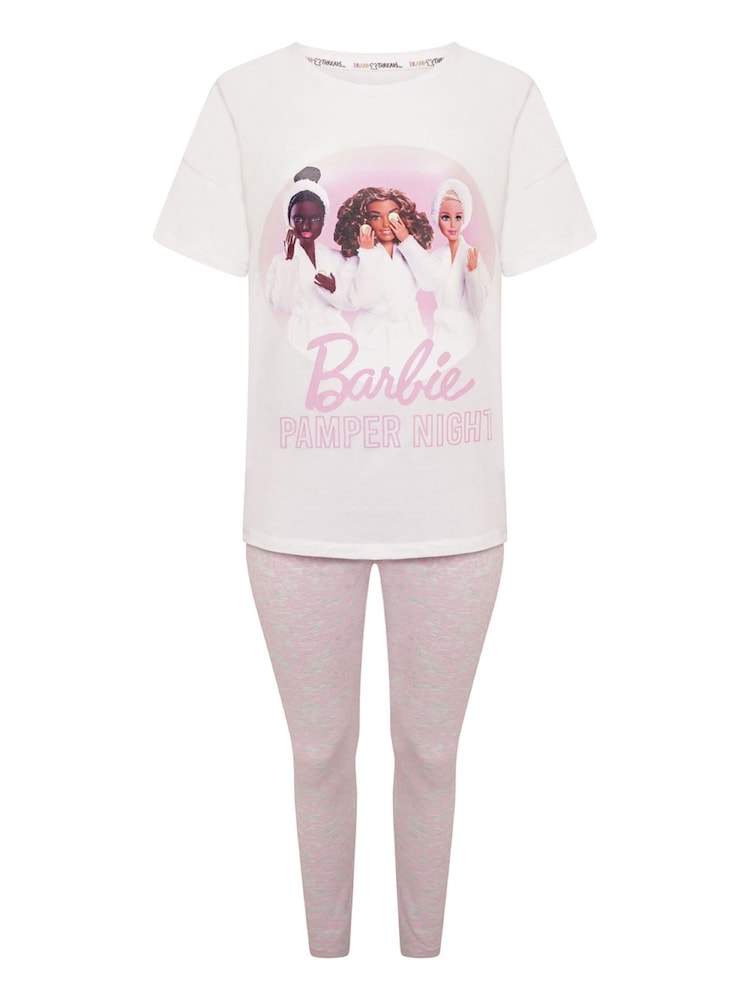 Brand Threads Pink Ladies BCI Cotton Pyjamas Sizes XS - XL - Image 4 of 4
