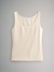 The Set Black/Brown/Neutral/Nude/White 5 Pack Scoop Neck Vests - Image 10 of 13