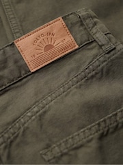Superdry Green Wide Carpenter Trousers - Image 5 of 6
