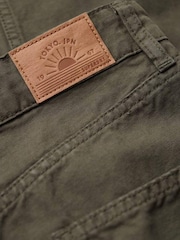 Superdry Green Wide Carpenter Trousers - Image 6 of 6